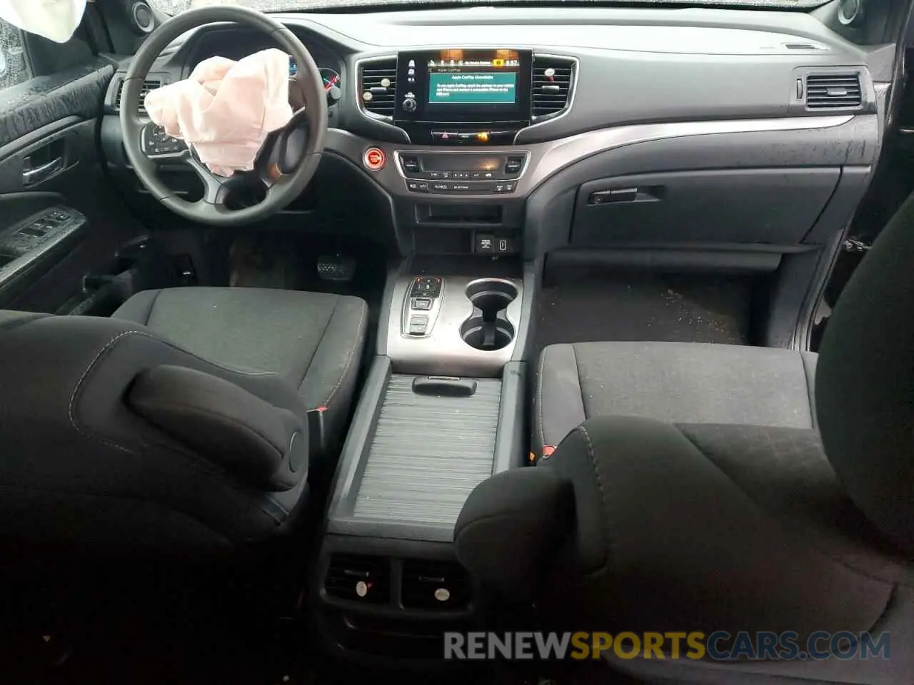 8 fotografías del automóvil dañado 5FNYF8H25MB008429 HONDA PASSPORT 2021