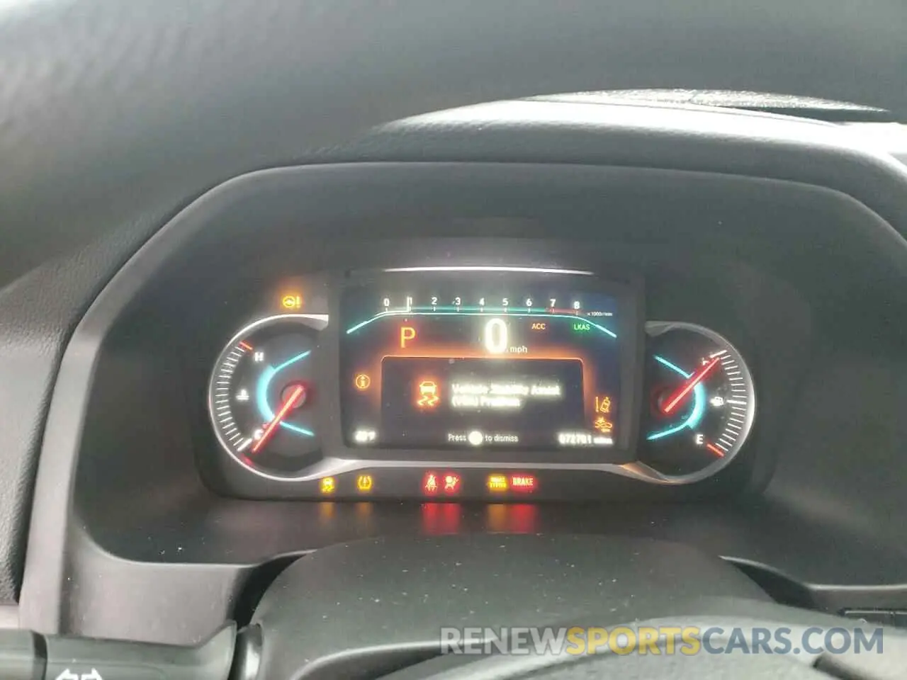 9 fotografías del automóvil dañado 5FNYF8H25MB008429 HONDA PASSPORT 2021