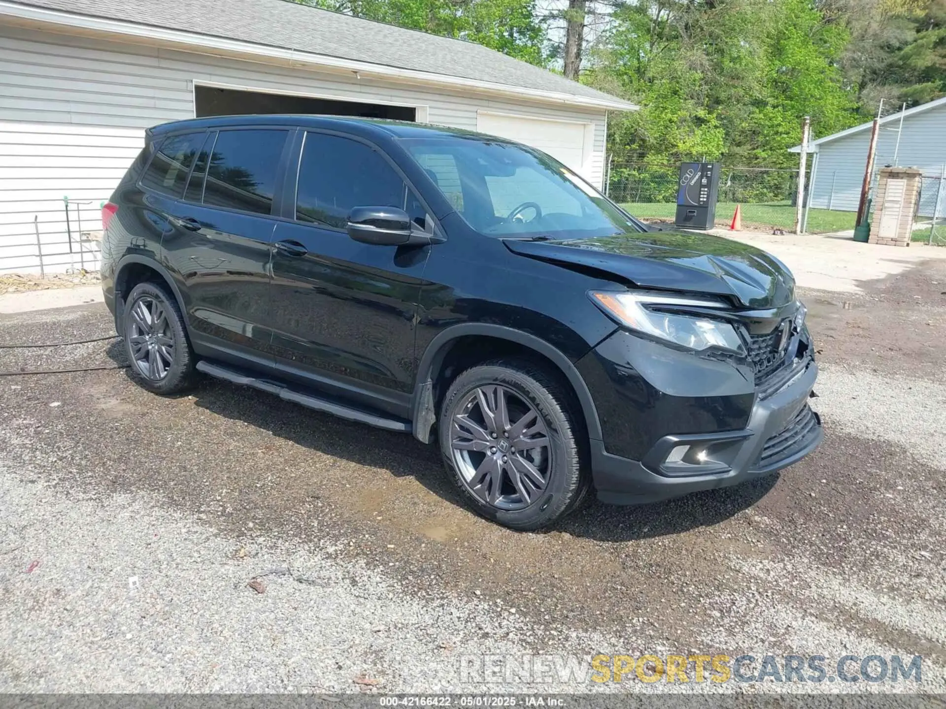 1 fotografías del automóvil dañado 5FNYF8H51MB026680 HONDA PASSPORT 2021