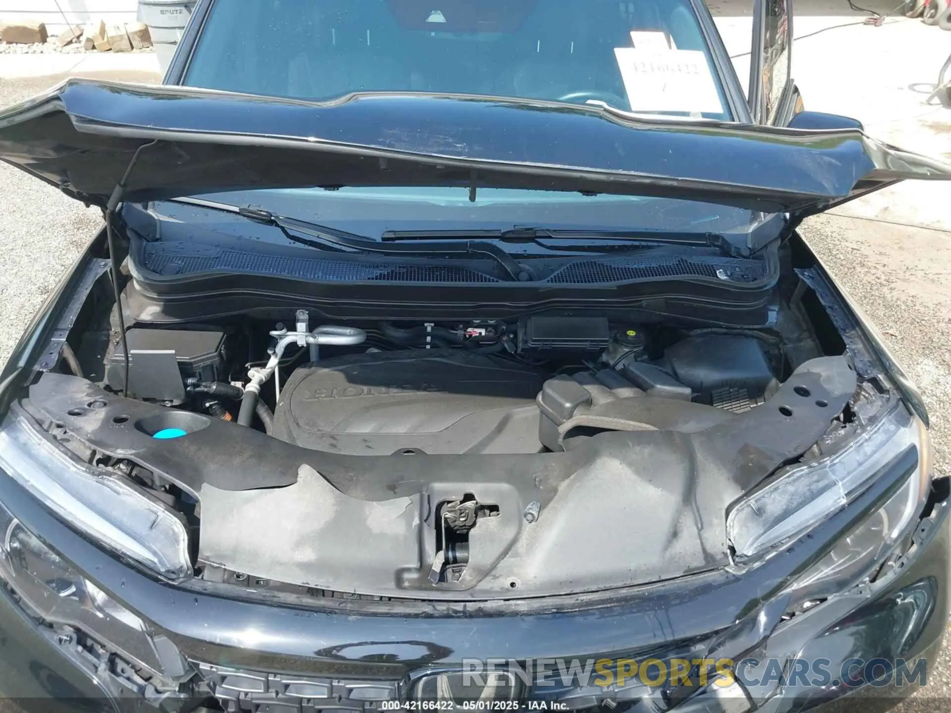 10 fotografías del automóvil dañado 5FNYF8H51MB026680 HONDA PASSPORT 2021