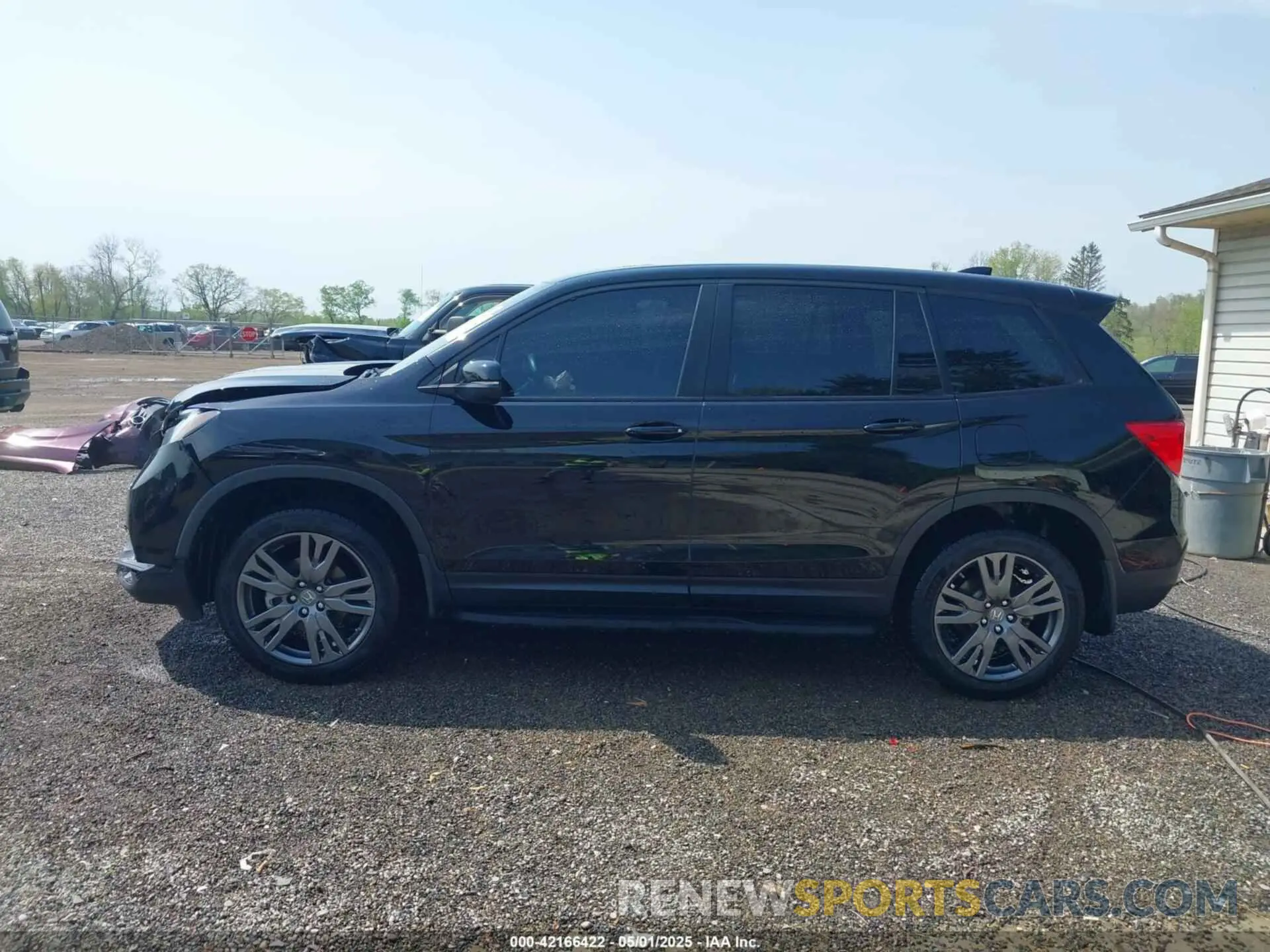 14 fotografías del automóvil dañado 5FNYF8H51MB026680 HONDA PASSPORT 2021