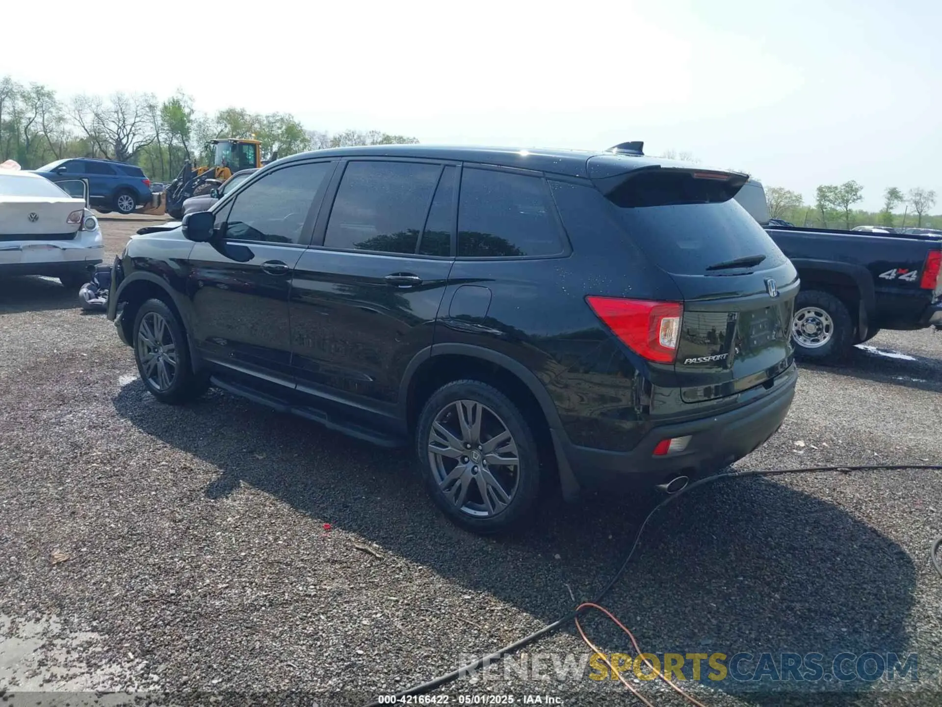 3 fotografías del automóvil dañado 5FNYF8H51MB026680 HONDA PASSPORT 2021