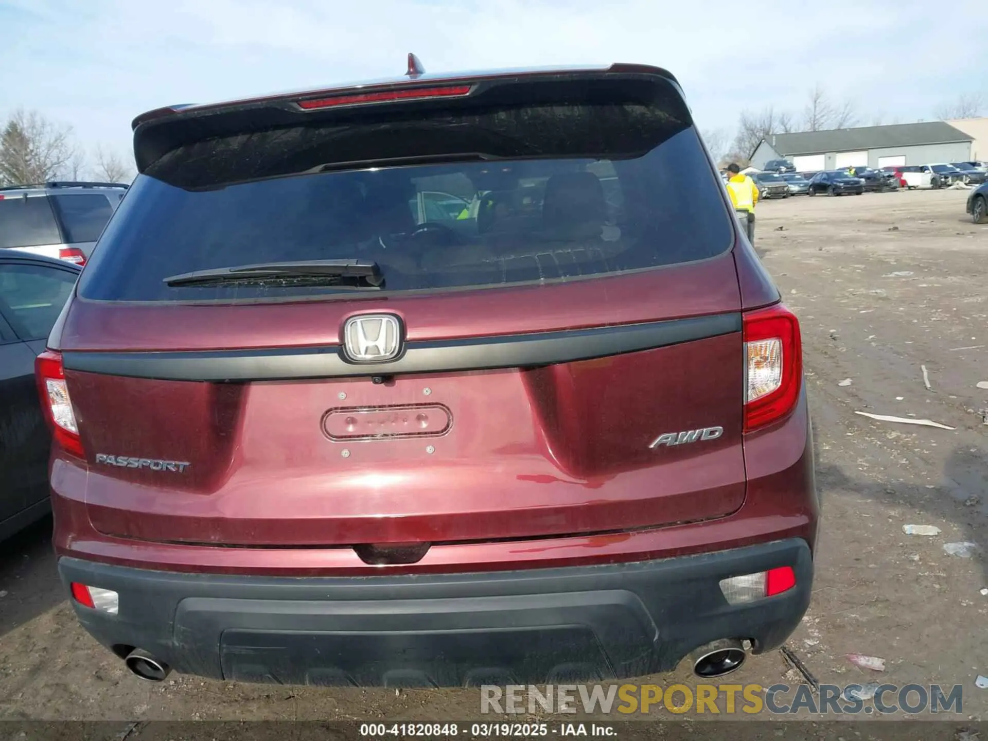 16 fotografías del automóvil dañado 5FNYF8H54MB006522 HONDA PASSPORT 2021