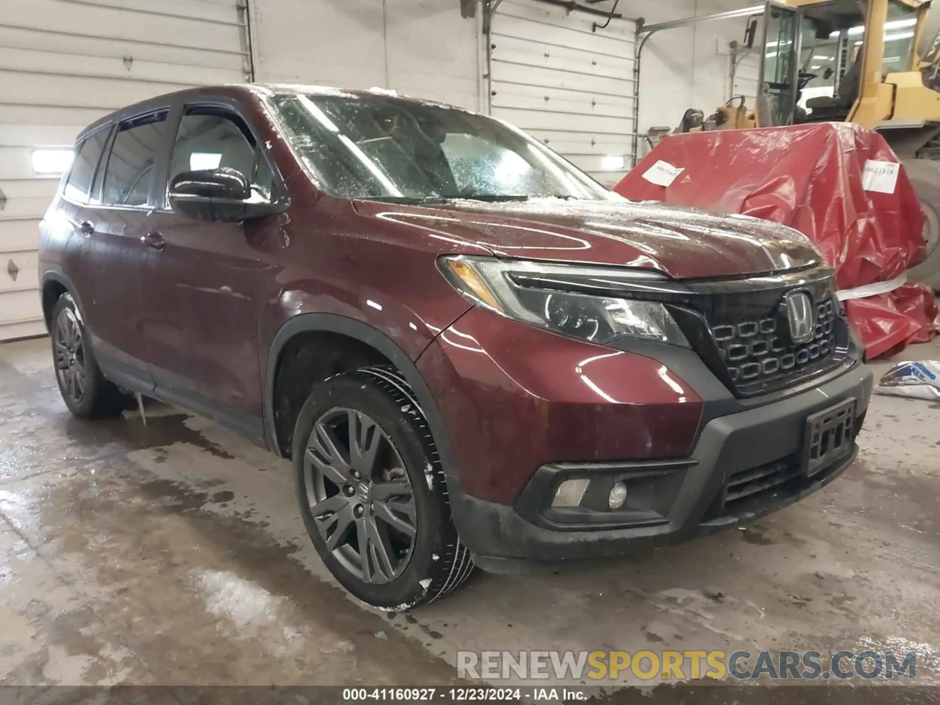 1 fotografías del automóvil dañado 5FNYF8H55MB018825 HONDA PASSPORT 2021