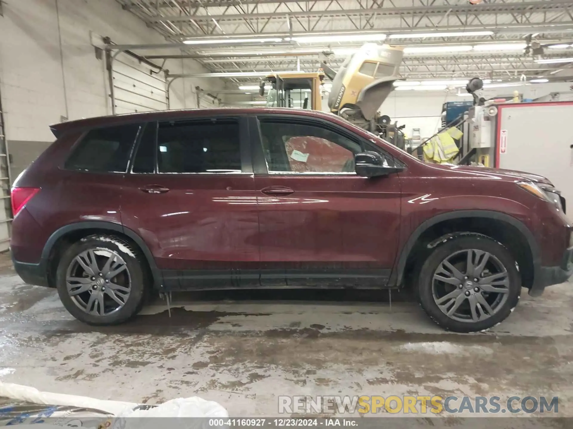 14 fotografías del automóvil dañado 5FNYF8H55MB018825 HONDA PASSPORT 2021
