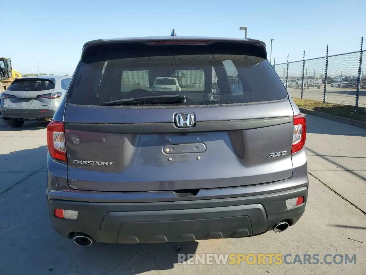 6 fotografías del automóvil dañado 5FNYF8H56MB038792 HONDA PASSPORT 2021