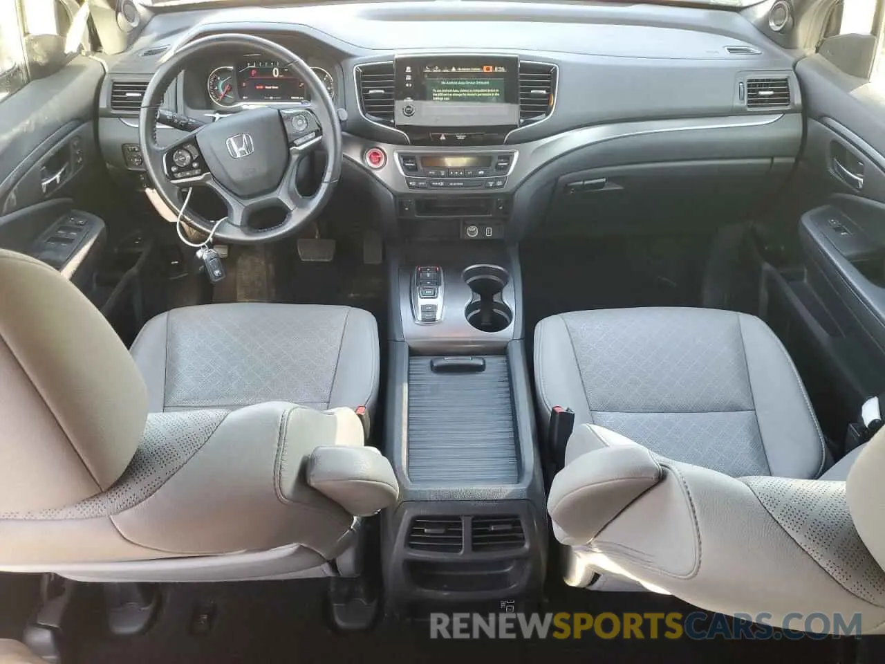 8 fotografías del automóvil dañado 5FNYF8H57MB027798 HONDA PASSPORT 2021