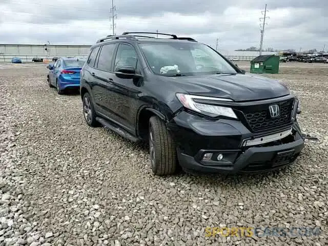 12 fotografías del automóvil dañado 5FNYF8H91MB009476 HONDA PASSPORT 2021