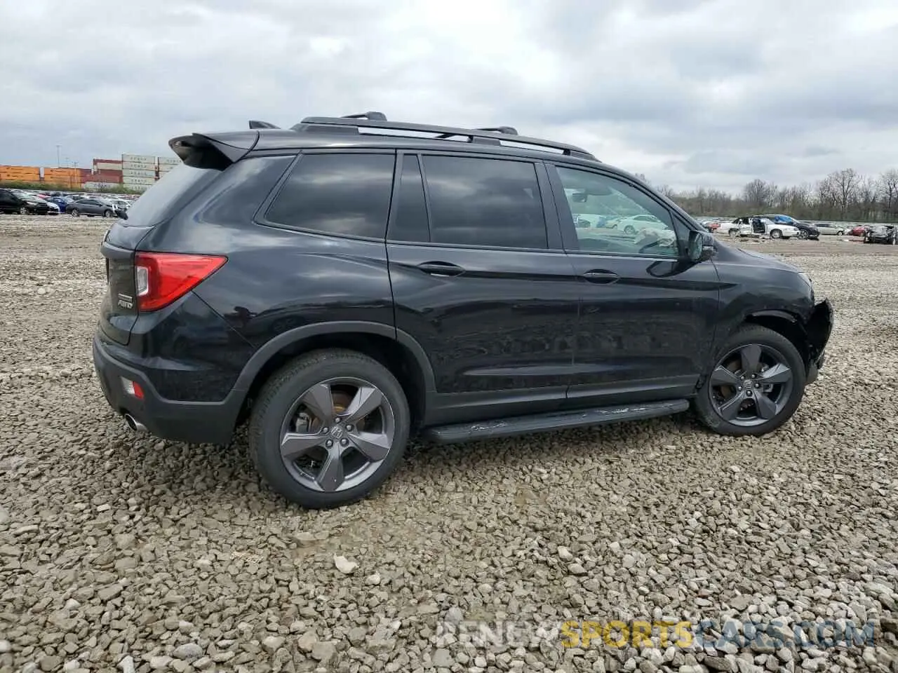 3 fotografías del automóvil dañado 5FNYF8H91MB009476 HONDA PASSPORT 2021
