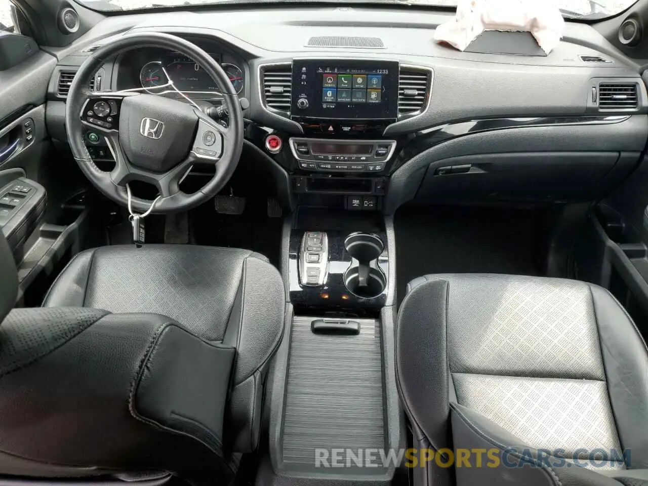 8 fotografías del automóvil dañado 5FNYF8H91MB009476 HONDA PASSPORT 2021