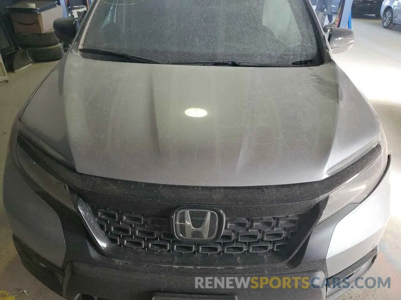 11 fotografías del automóvil dañado 5FNYF8H93MB010192 HONDA PASSPORT 2021