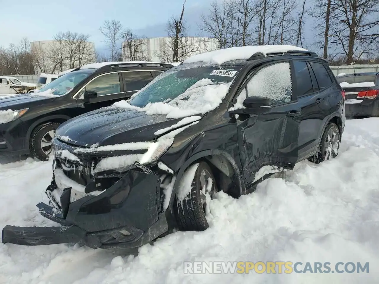 1 fotografías del automóvil dañado 5FNYF8H95MB018665 HONDA PASSPORT 2021