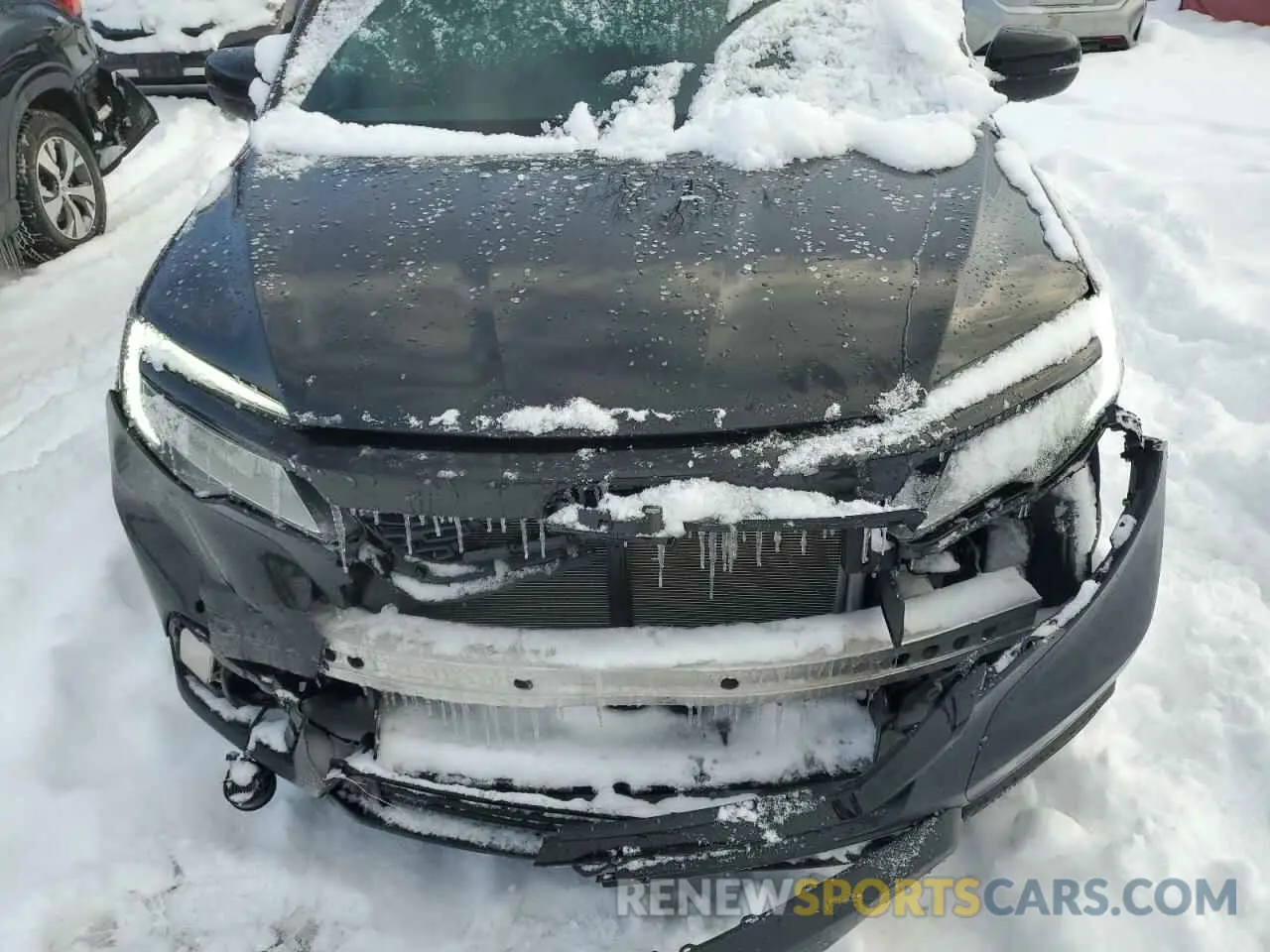 12 fotografías del automóvil dañado 5FNYF8H95MB018665 HONDA PASSPORT 2021