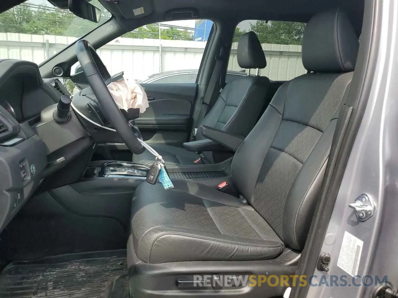 7 fotografías del automóvil dañado 5FNYF8H95MB040147 HONDA PASSPORT 2021