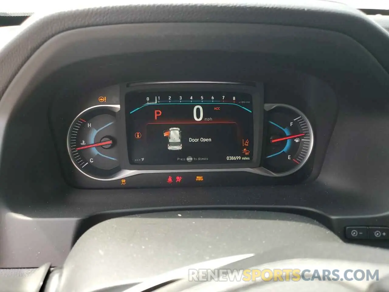 9 fotografías del automóvil dañado 5FNYF8H95MB040147 HONDA PASSPORT 2021