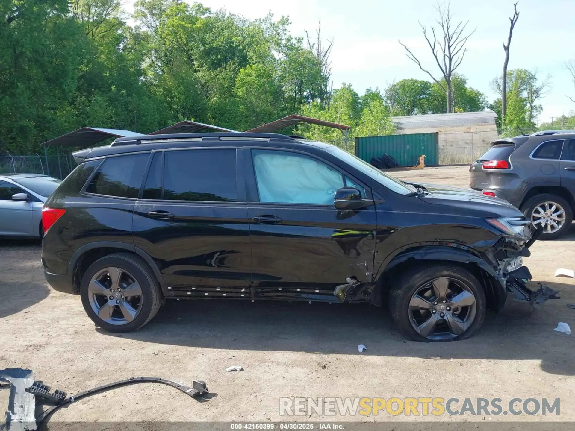 13 fotografías del automóvil dañado 5FNYF8H96MB014947 HONDA PASSPORT 2021