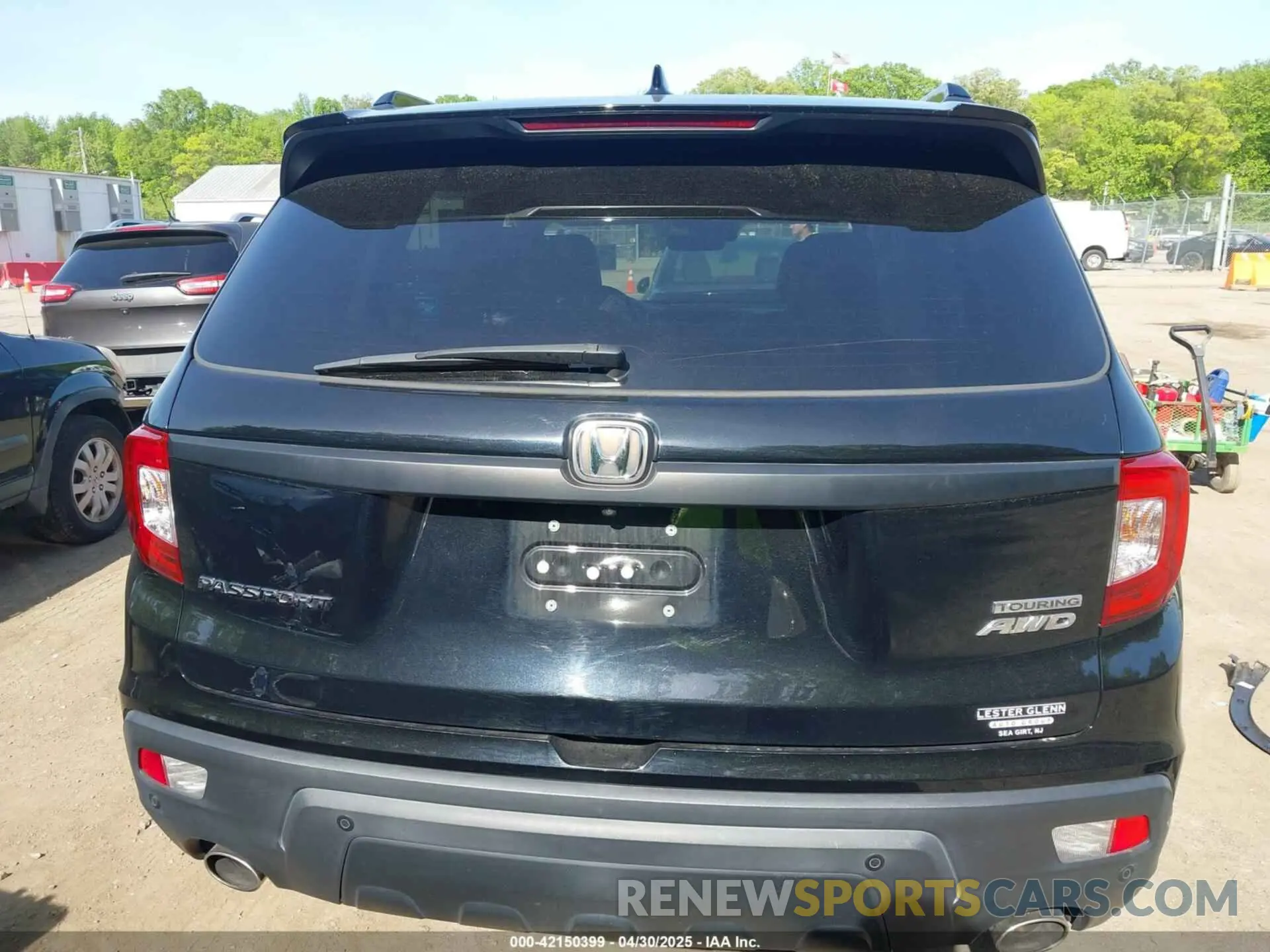 16 fotografías del automóvil dañado 5FNYF8H96MB014947 HONDA PASSPORT 2021