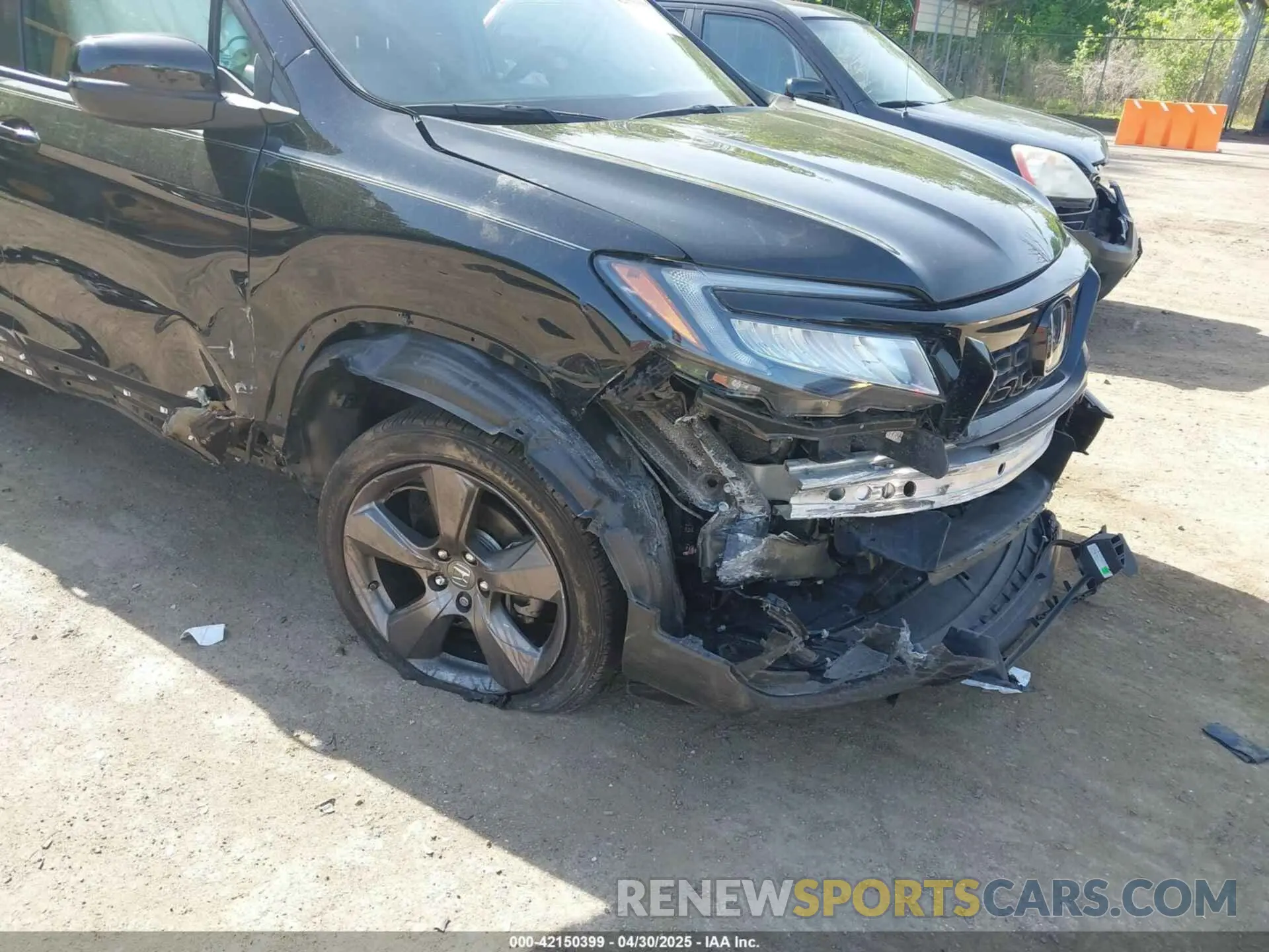 6 fotografías del automóvil dañado 5FNYF8H96MB014947 HONDA PASSPORT 2021