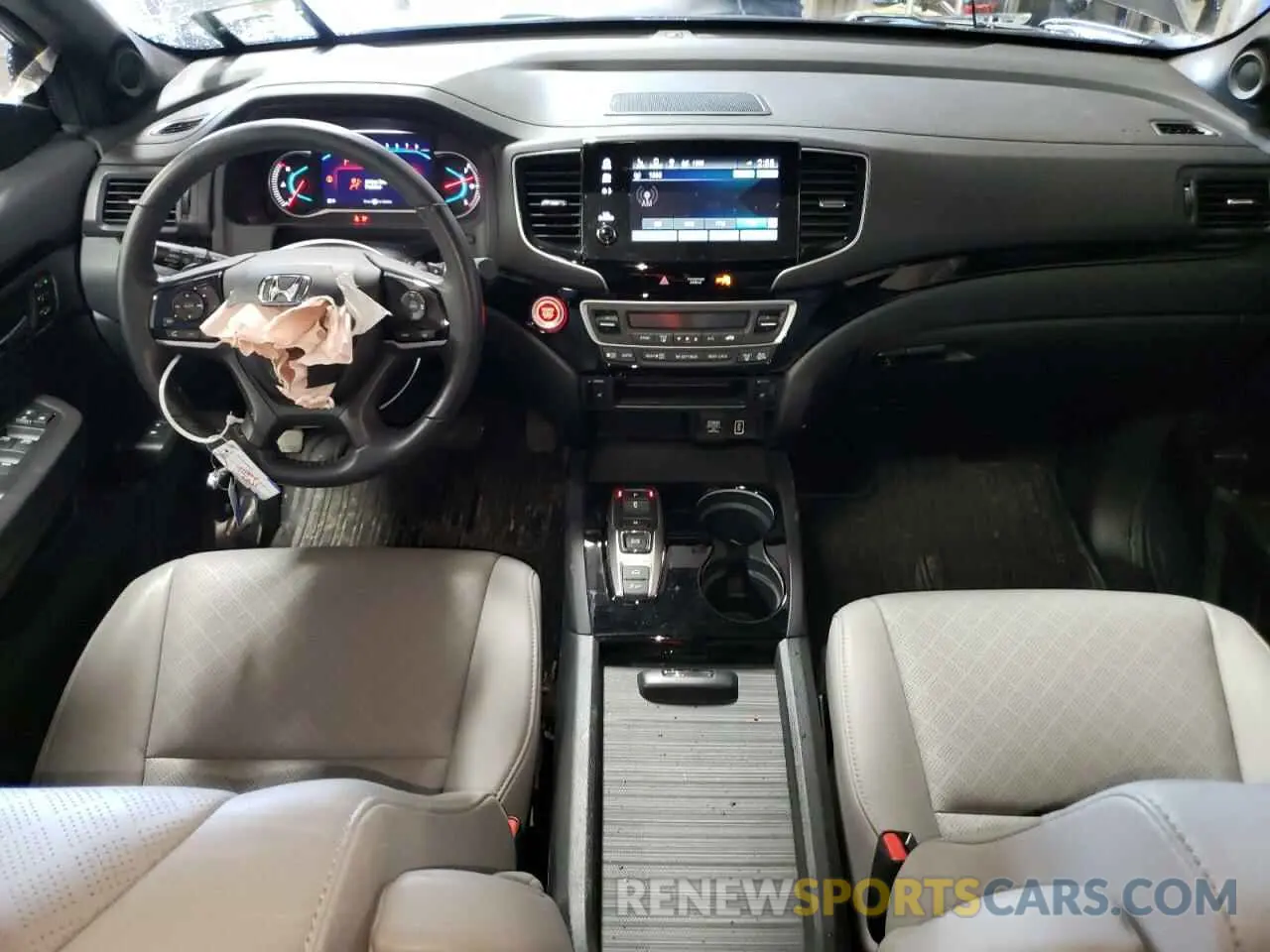 8 fotografías del automóvil dañado 5FNYF8H98MB012326 HONDA PASSPORT 2021