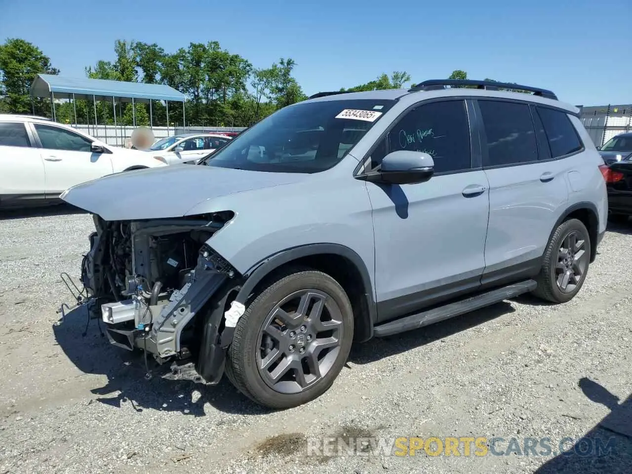 1 fotografías del automóvil dañado 5FNYF7H52NB005350 HONDA PASSPORT 2022