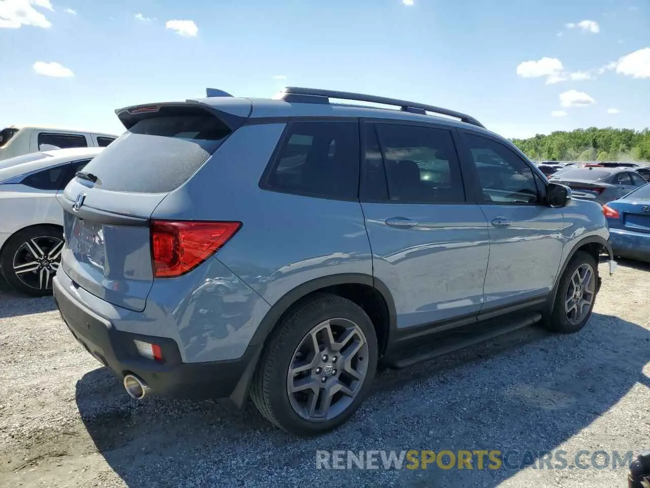 3 fotografías del automóvil dañado 5FNYF7H52NB005350 HONDA PASSPORT 2022