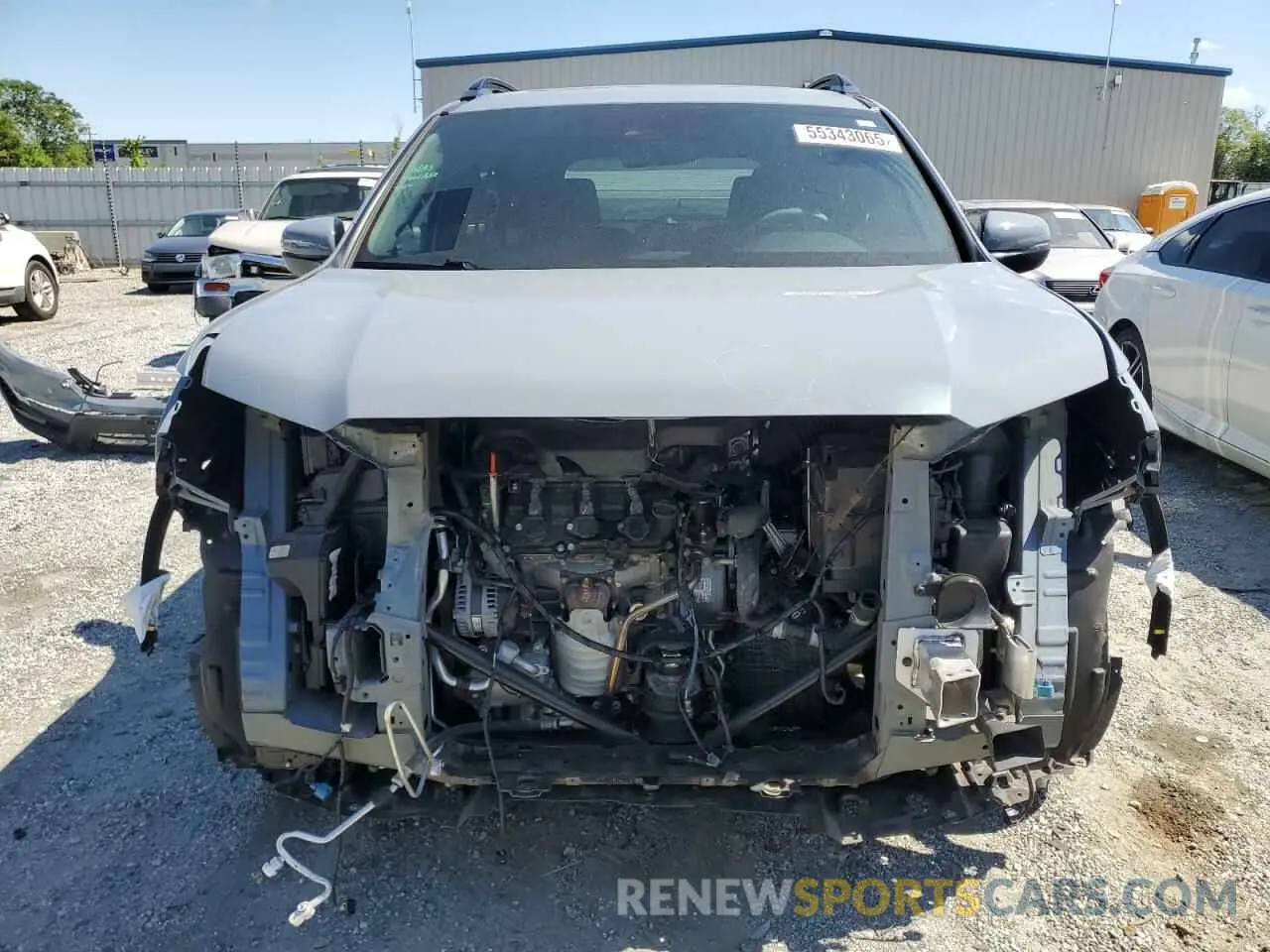 5 fotografías del automóvil dañado 5FNYF7H52NB005350 HONDA PASSPORT 2022