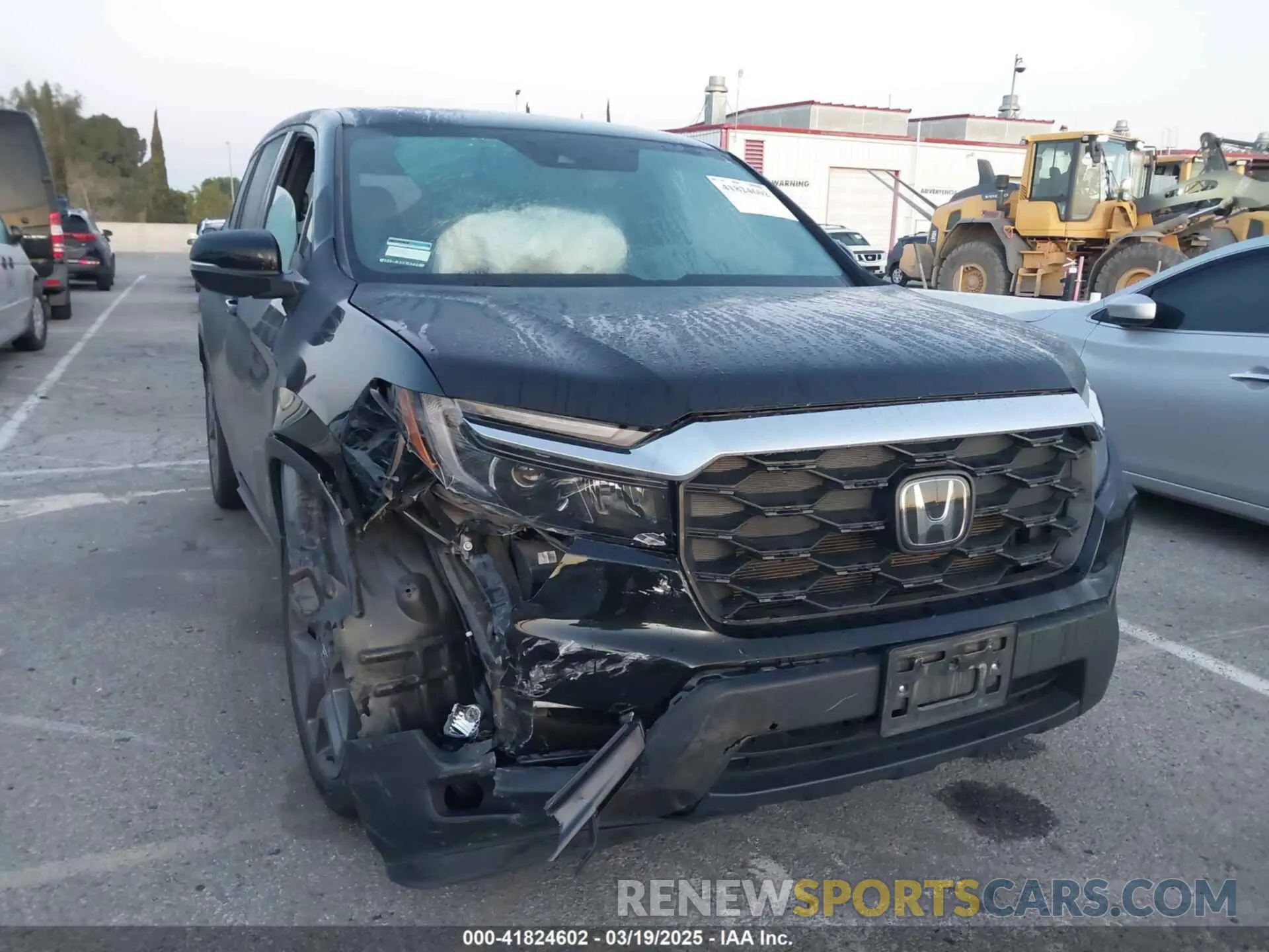 1 fotografías del automóvil dañado 5FNYF7H53NB005762 HONDA PASSPORT 2022