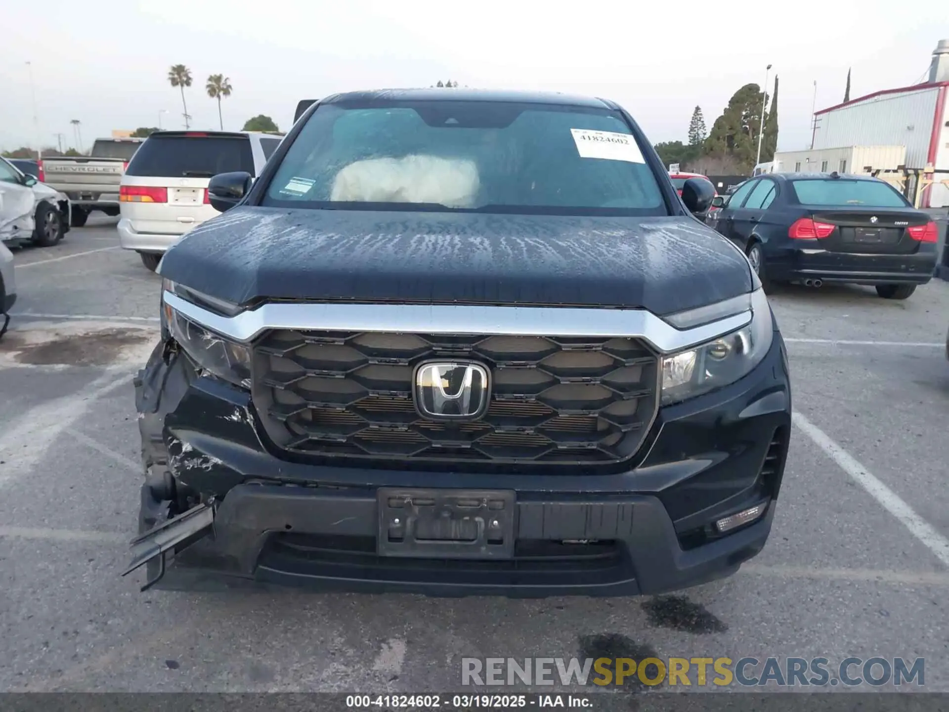 12 fotografías del automóvil dañado 5FNYF7H53NB005762 HONDA PASSPORT 2022