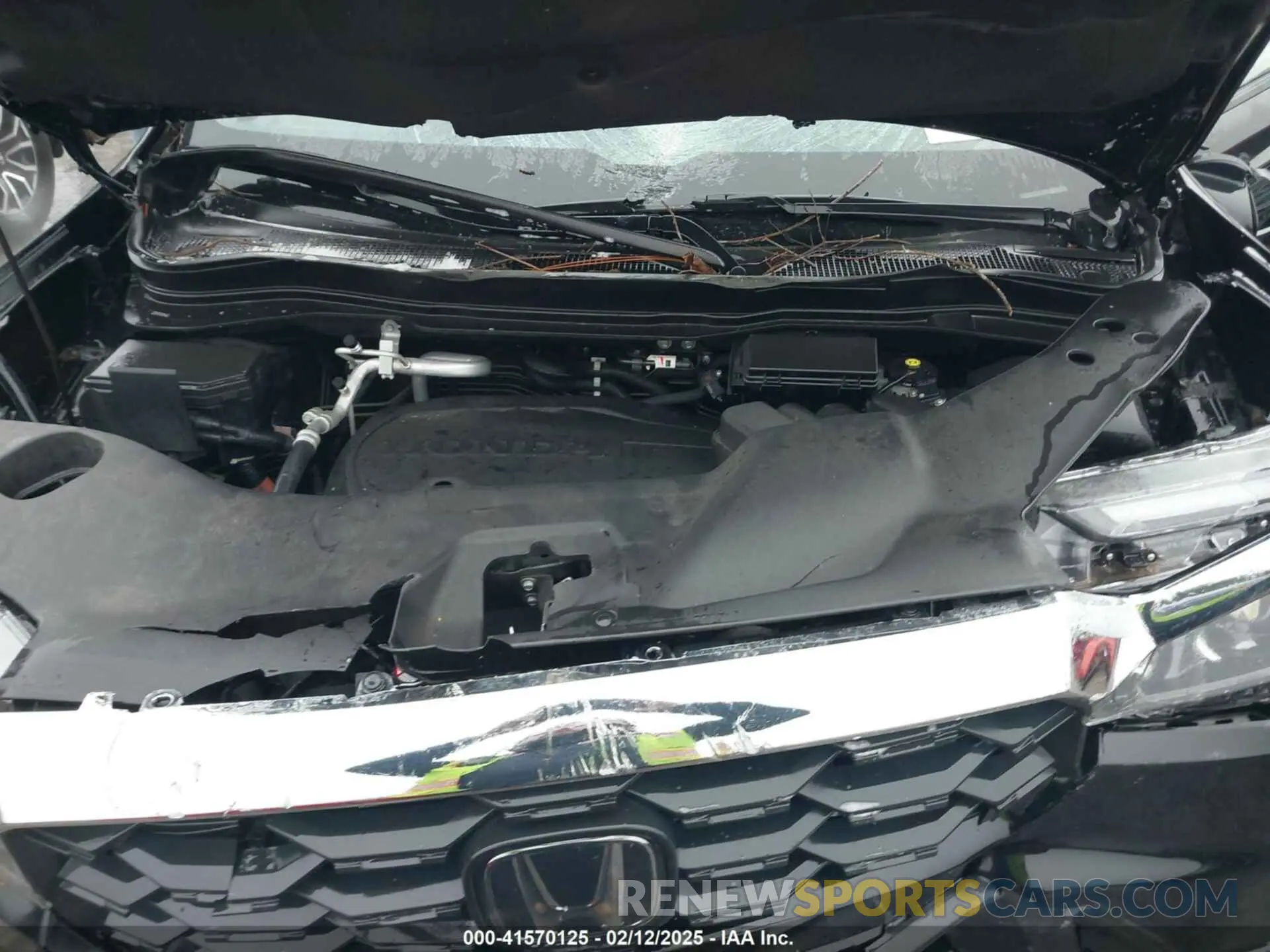 10 fotografías del automóvil dañado 5FNYF7H55NB001910 HONDA PASSPORT 2022