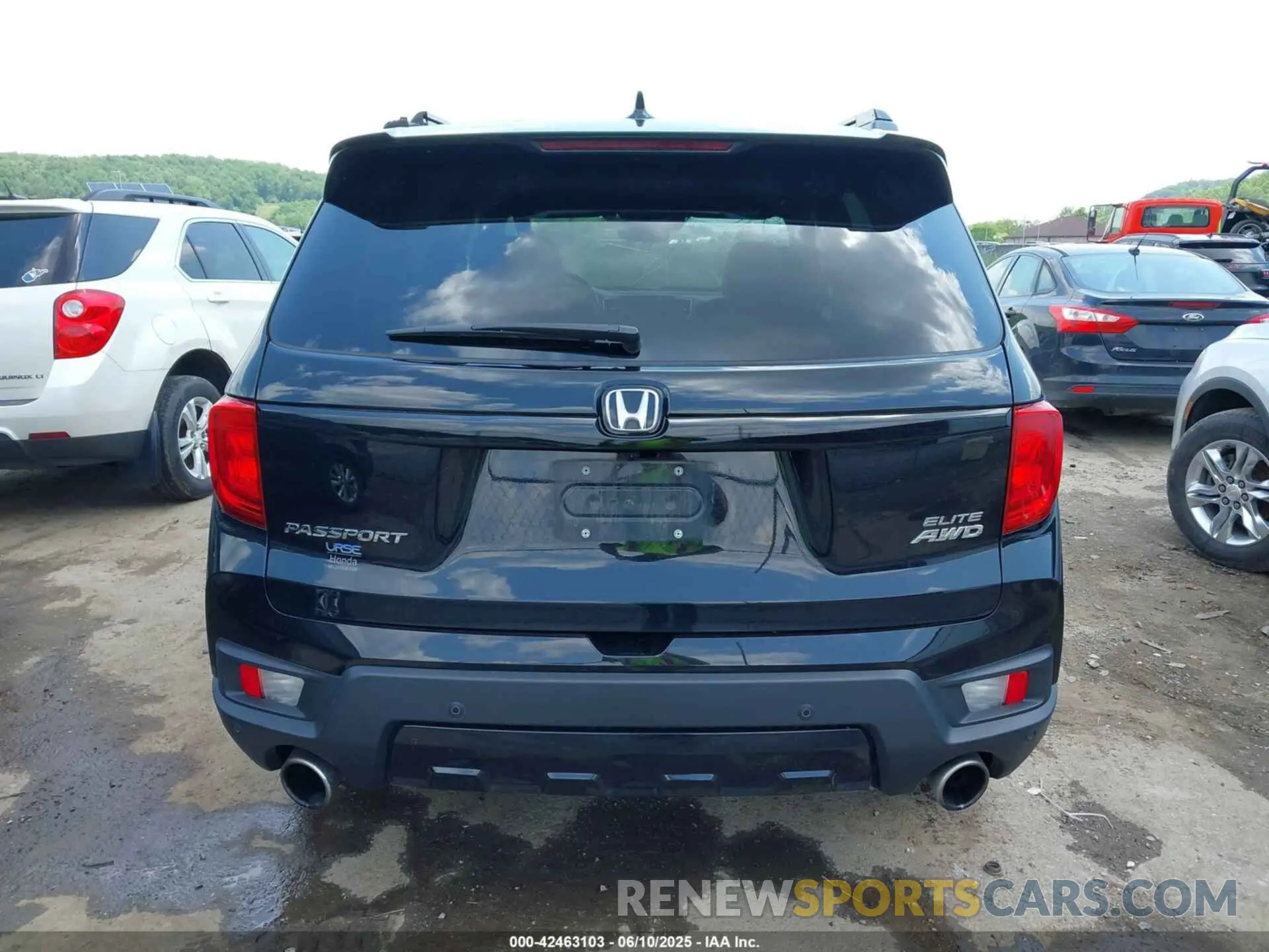 16 fotografías del automóvil dañado 5FNYF8H04NB012441 HONDA PASSPORT 2022