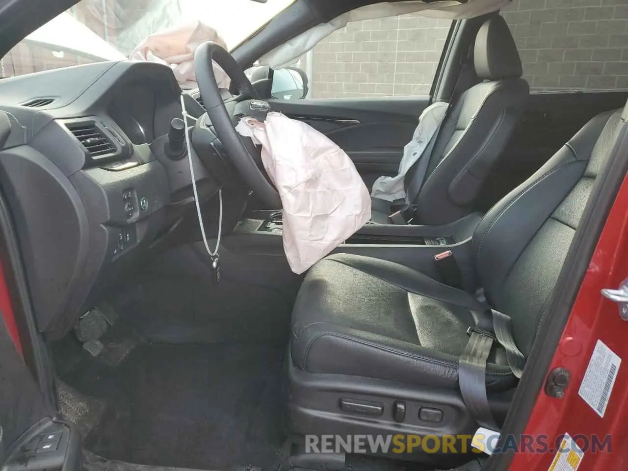 7 fotografías del automóvil dañado 5FNYF8H09NB013794 HONDA PASSPORT 2022
