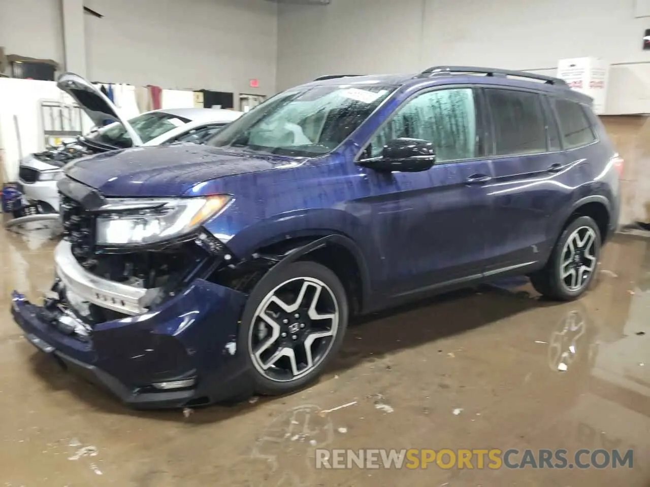1 fotografías del automóvil dañado 5FNYF8H0XNB007521 HONDA PASSPORT 2022