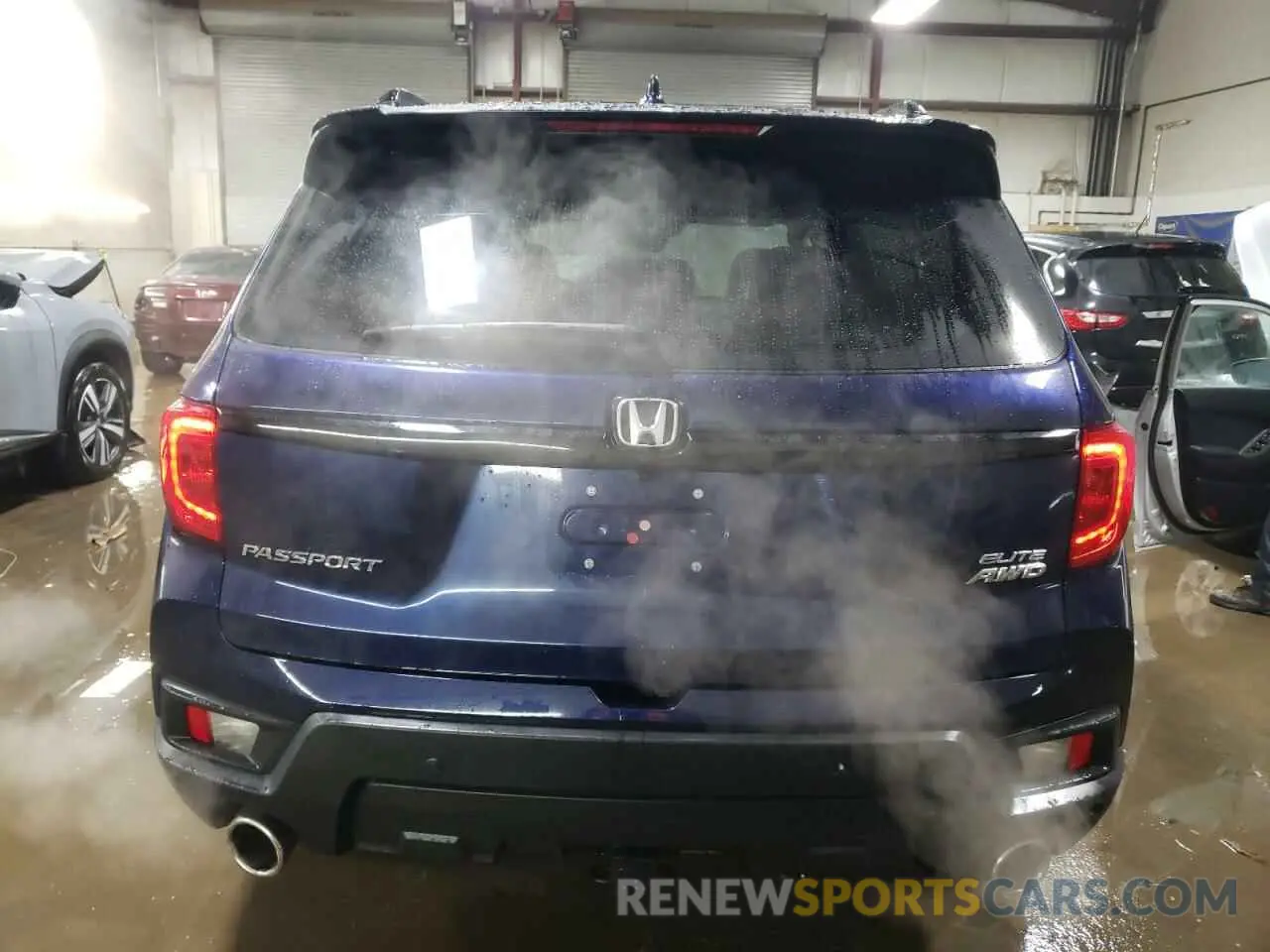 6 fotografías del automóvil dañado 5FNYF8H0XNB007521 HONDA PASSPORT 2022