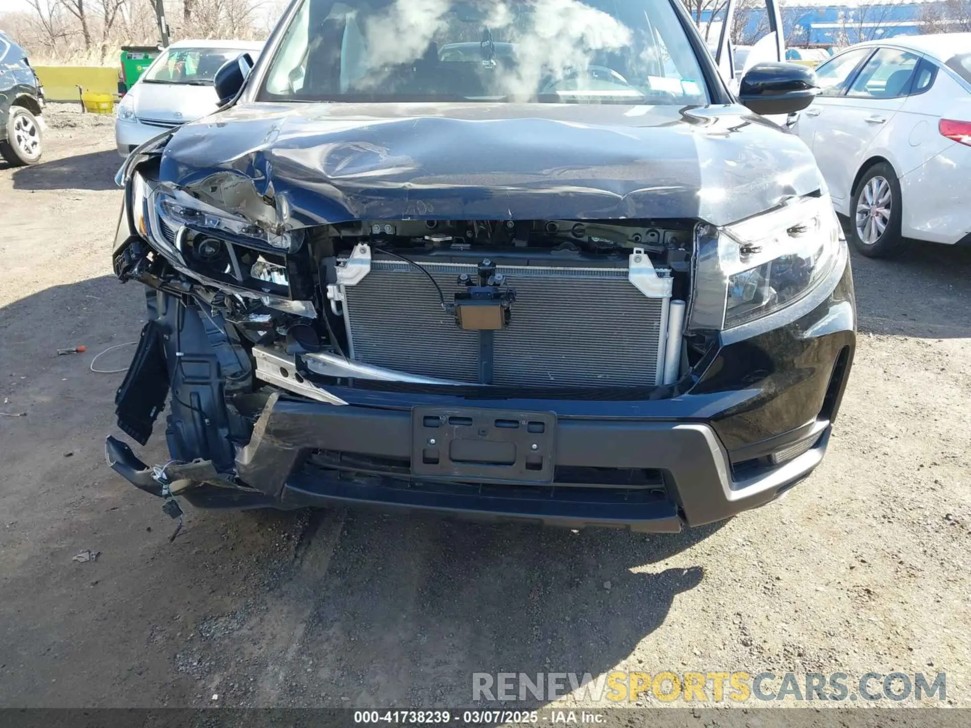 6 fotografías del automóvil dañado 5FNYF8H52NB031355 HONDA PASSPORT 2022