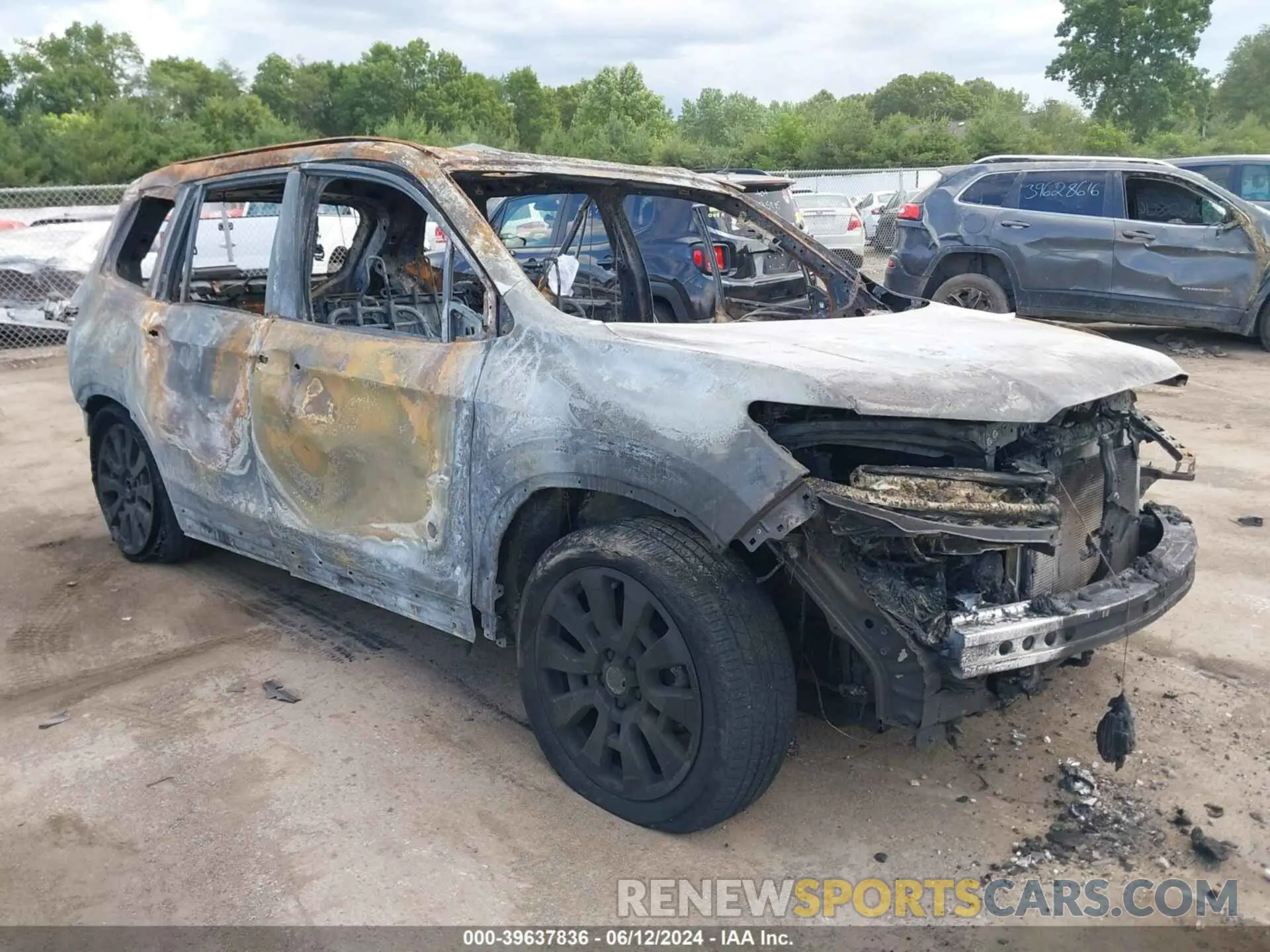 1 fotografías del automóvil dañado 5FNYF8H53NB032675 HONDA PASSPORT 2022