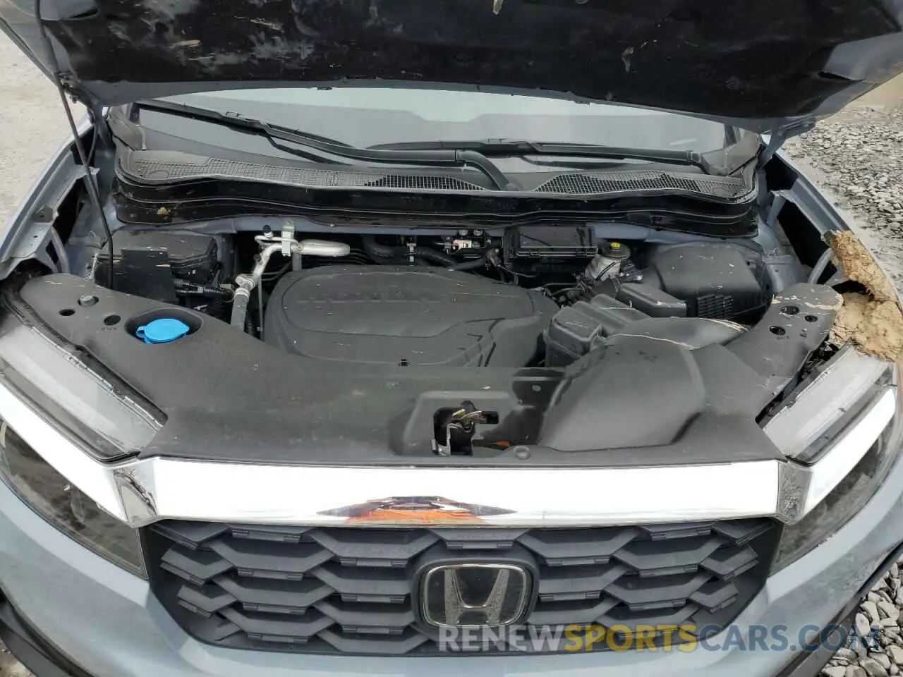 13 fotografías del automóvil dañado 5FNYF8H54NB003573 HONDA PASSPORT 2022