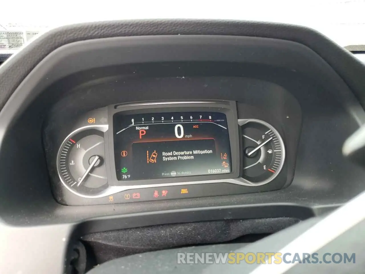 9 fotografías del automóvil dañado 5FNYF8H54NB003573 HONDA PASSPORT 2022