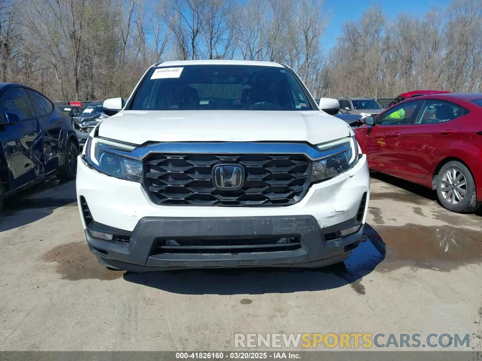 6 fotografías del automóvil dañado 5FNYF8H56NB008371 HONDA PASSPORT 2022