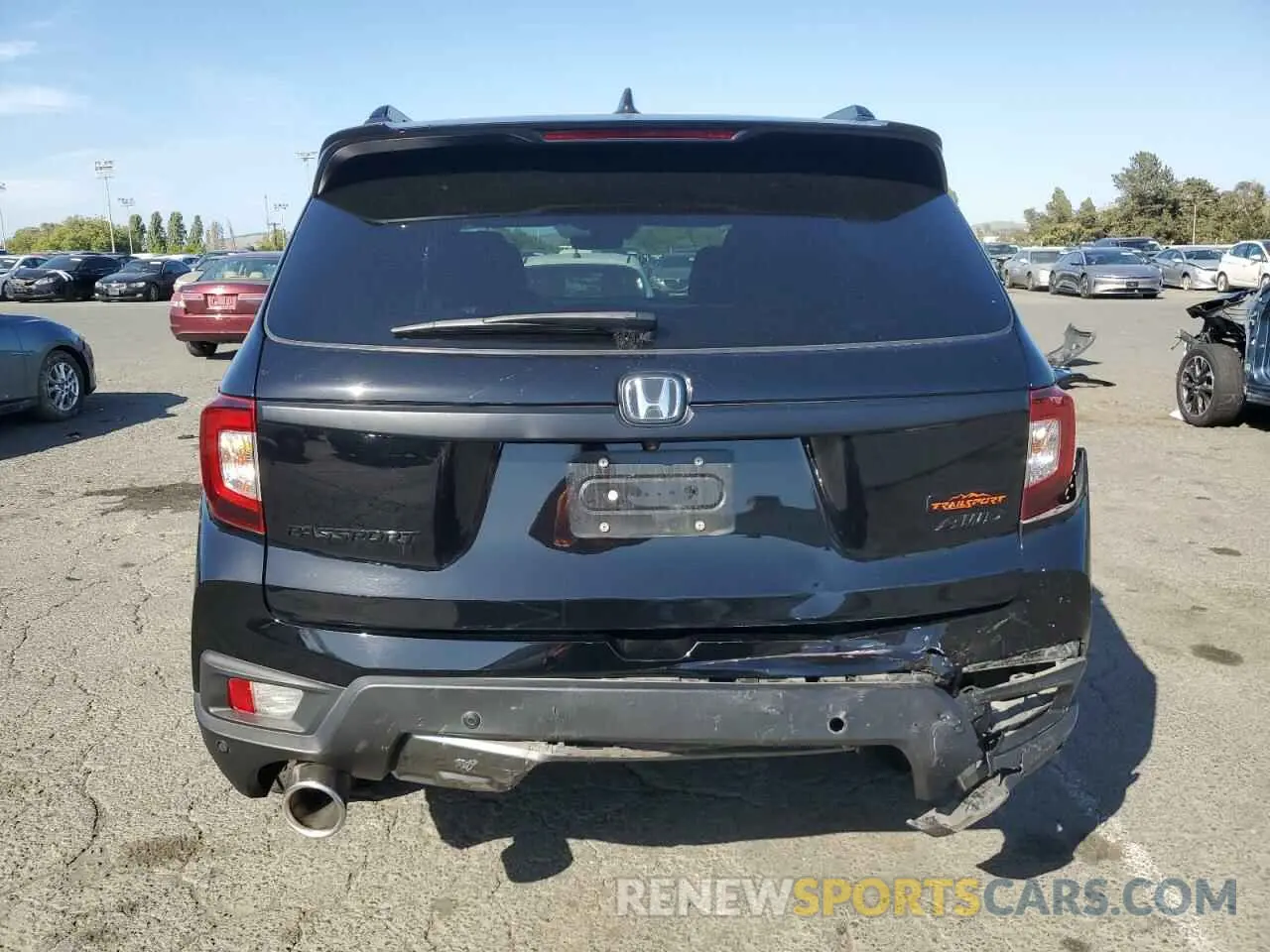 6 fotografías del automóvil dañado 5FNYF8H6XNB003764 HONDA PASSPORT 2022