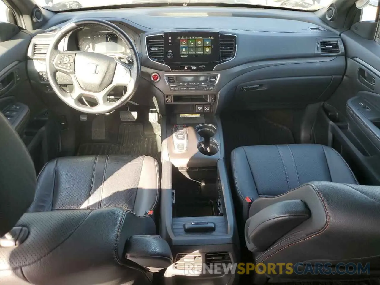 8 fotografías del automóvil dañado 5FNYF8H6XNB003764 HONDA PASSPORT 2022