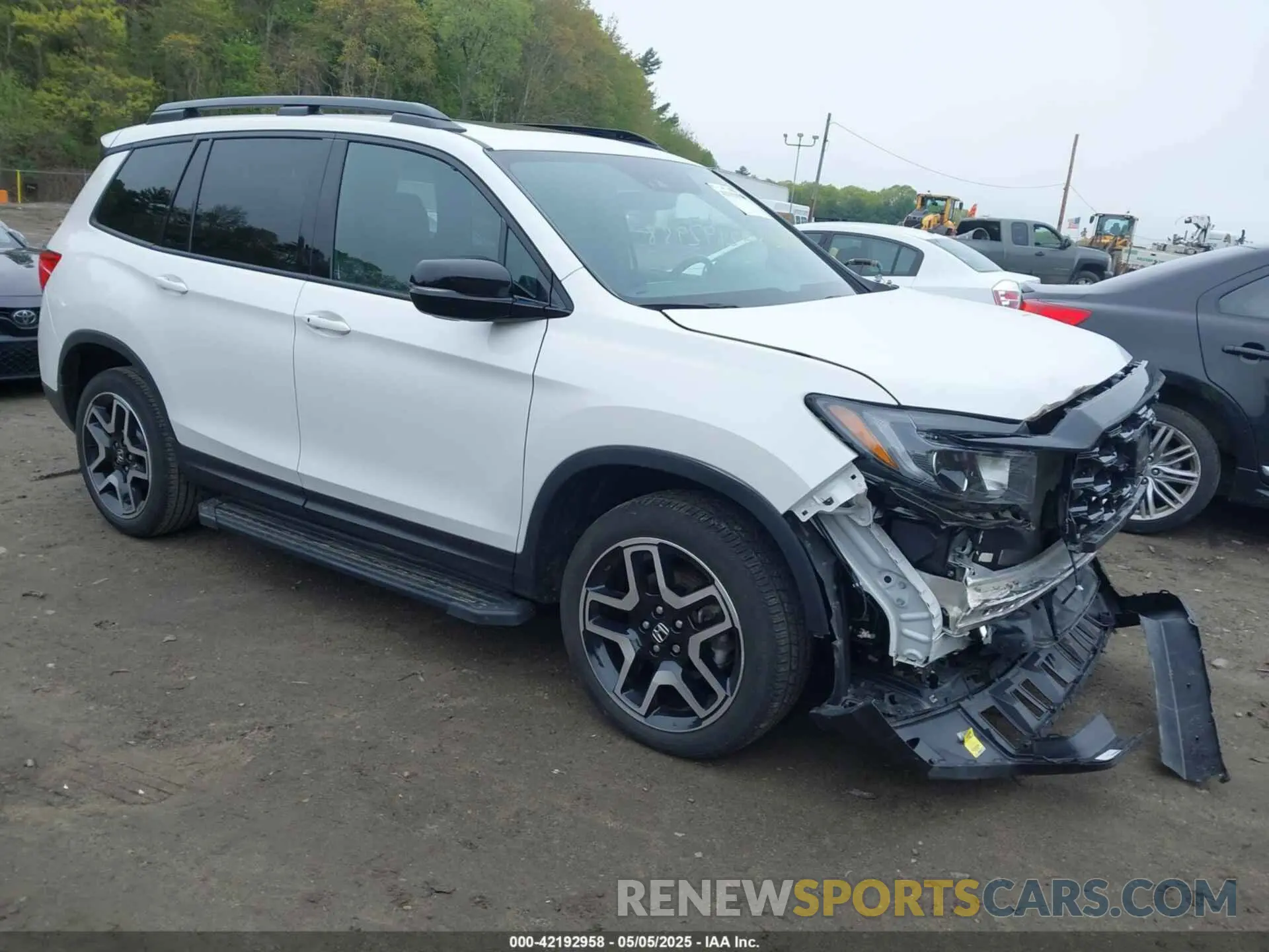 1 fotografías del automóvil dañado 5FNYF8H00PB022743 HONDA PASSPORT 2023