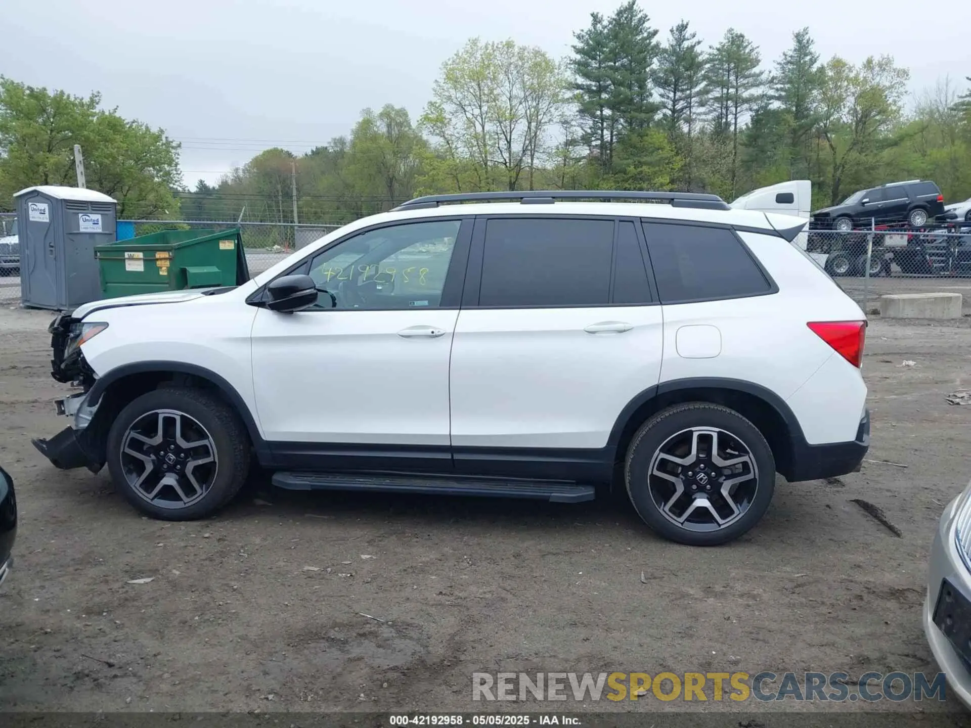 14 fotografías del automóvil dañado 5FNYF8H00PB022743 HONDA PASSPORT 2023