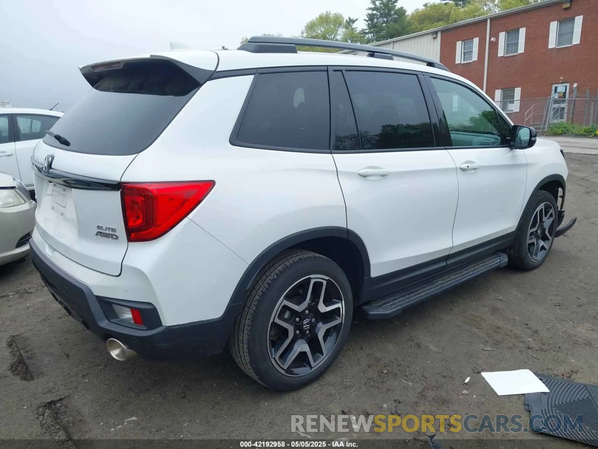 4 fotografías del automóvil dañado 5FNYF8H00PB022743 HONDA PASSPORT 2023