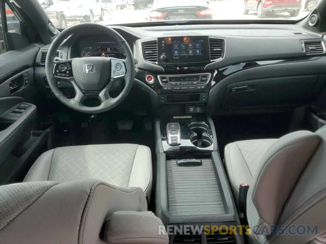 8 fotografías del automóvil dañado 5FNYF8H07PB036929 HONDA PASSPORT 2023