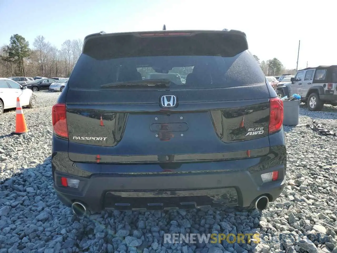 6 fotografías del automóvil dañado 5FNYF8H0XPB034110 HONDA PASSPORT 2023