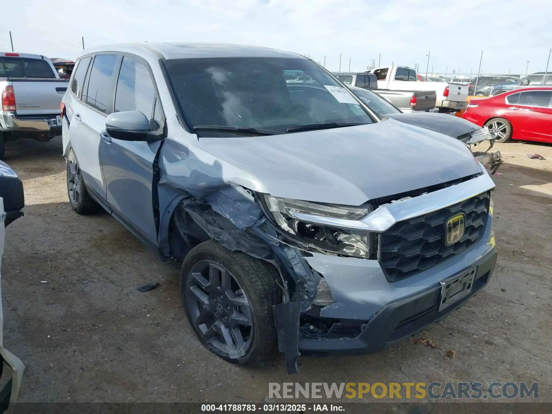 1 fotografías del automóvil dañado 5FNYF8H52PB027082 HONDA PASSPORT 2023