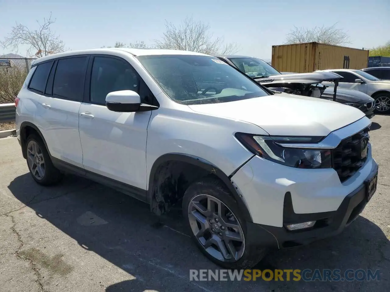 4 fotografías del automóvil dañado 5FNYF8H54PB029786 HONDA PASSPORT 2023