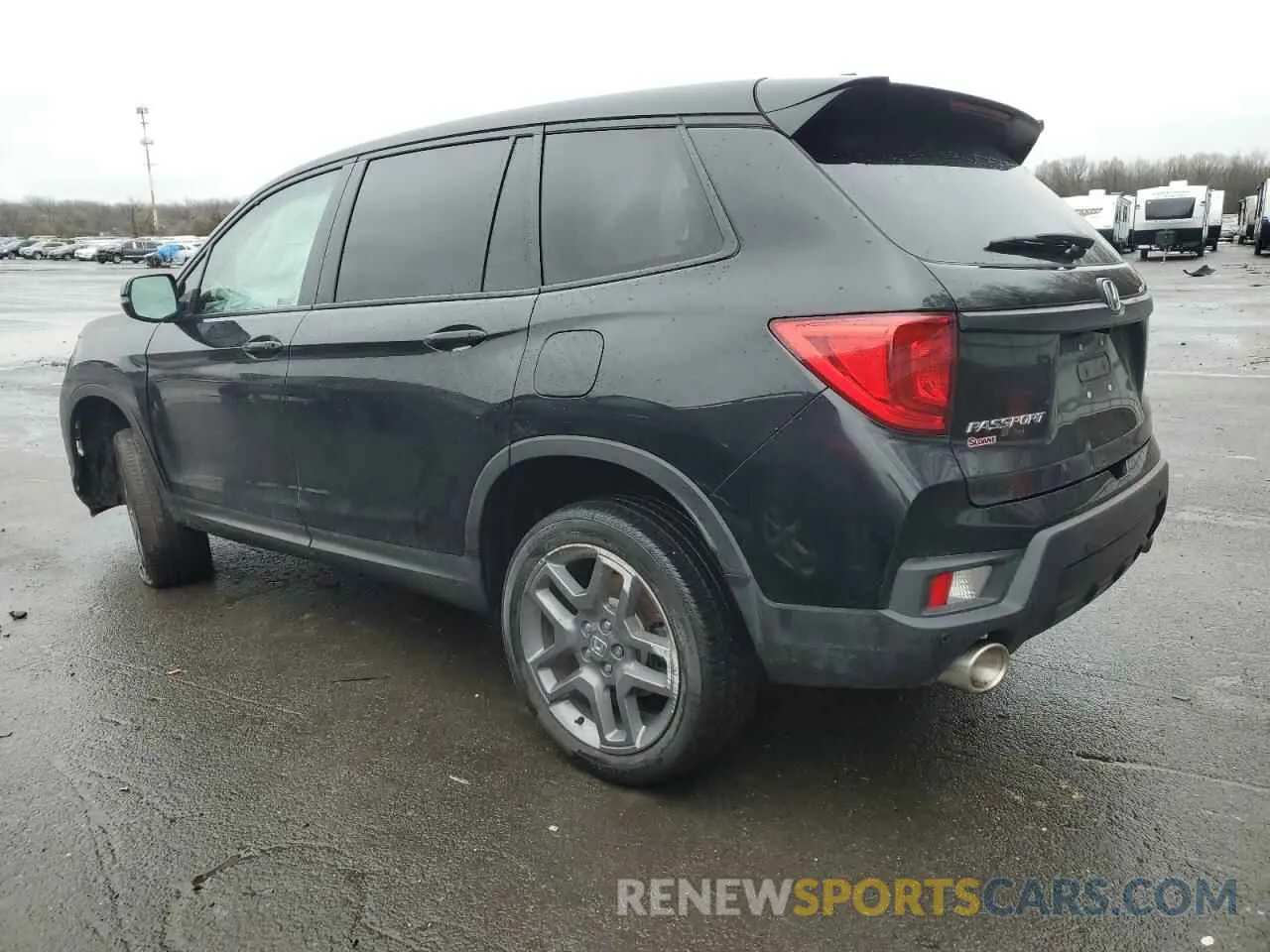 2 fotografías del automóvil dañado 5FNYF8H55PB003049 HONDA PASSPORT 2023