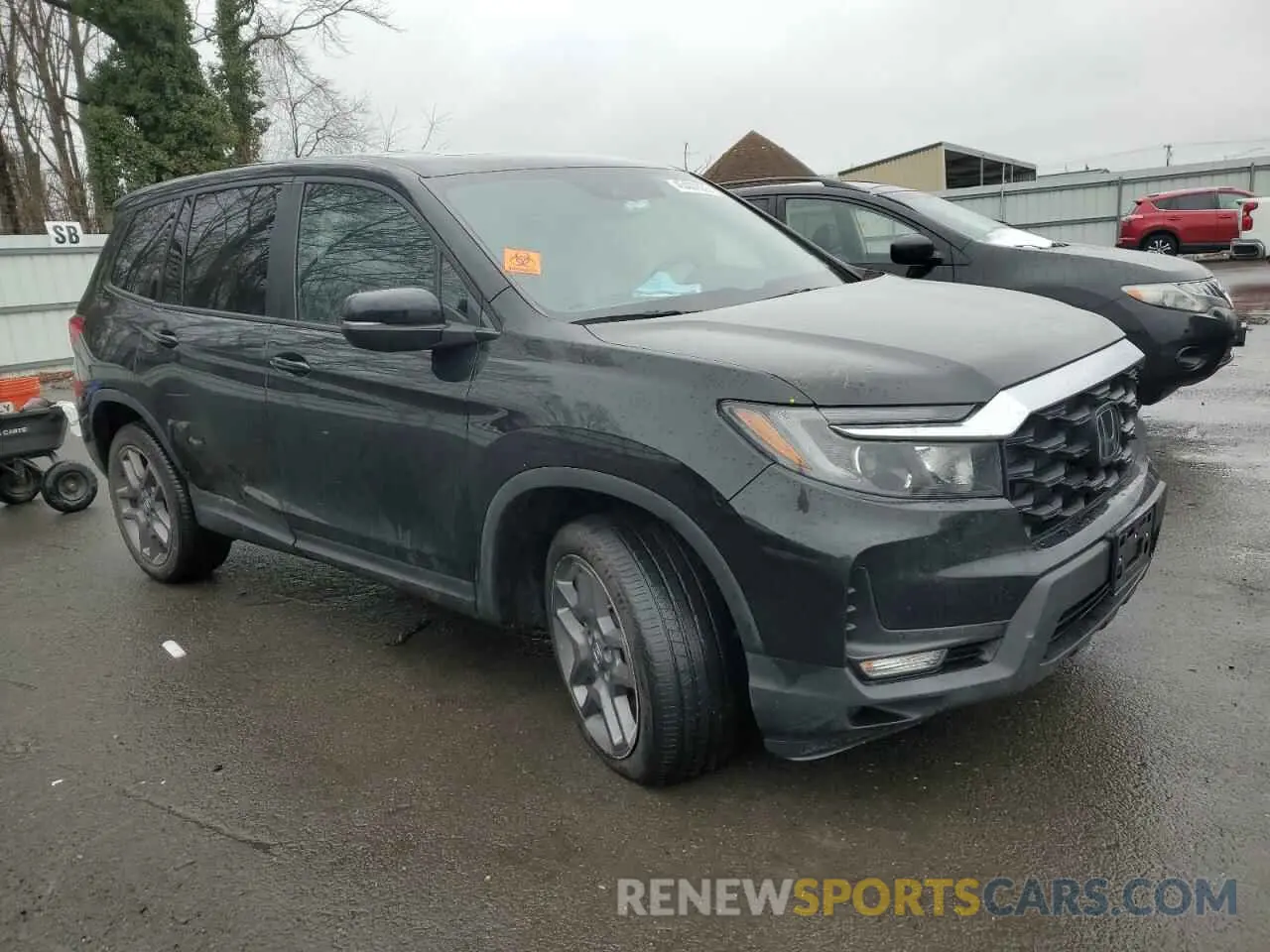 4 fotografías del automóvil dañado 5FNYF8H55PB003049 HONDA PASSPORT 2023