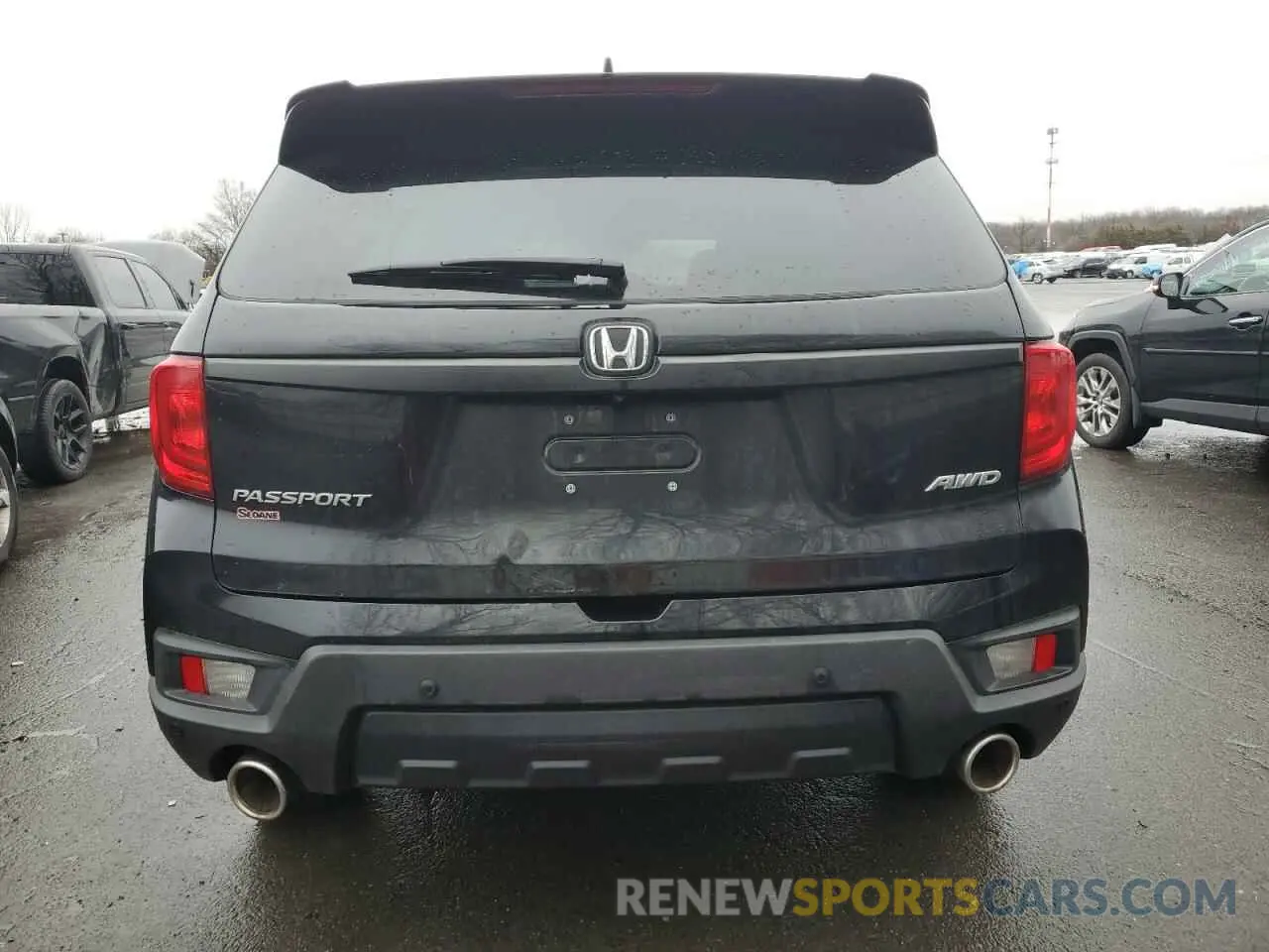 6 fotografías del automóvil dañado 5FNYF8H55PB003049 HONDA PASSPORT 2023